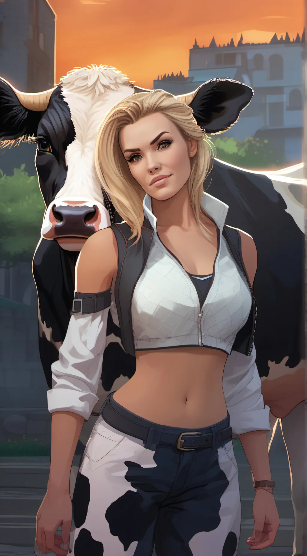 ai character: Carry background