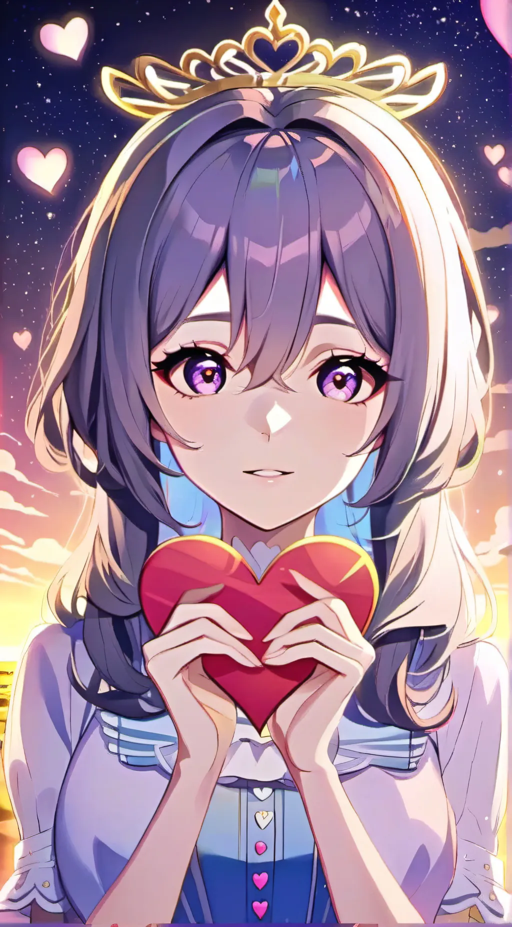 ai character: luna background