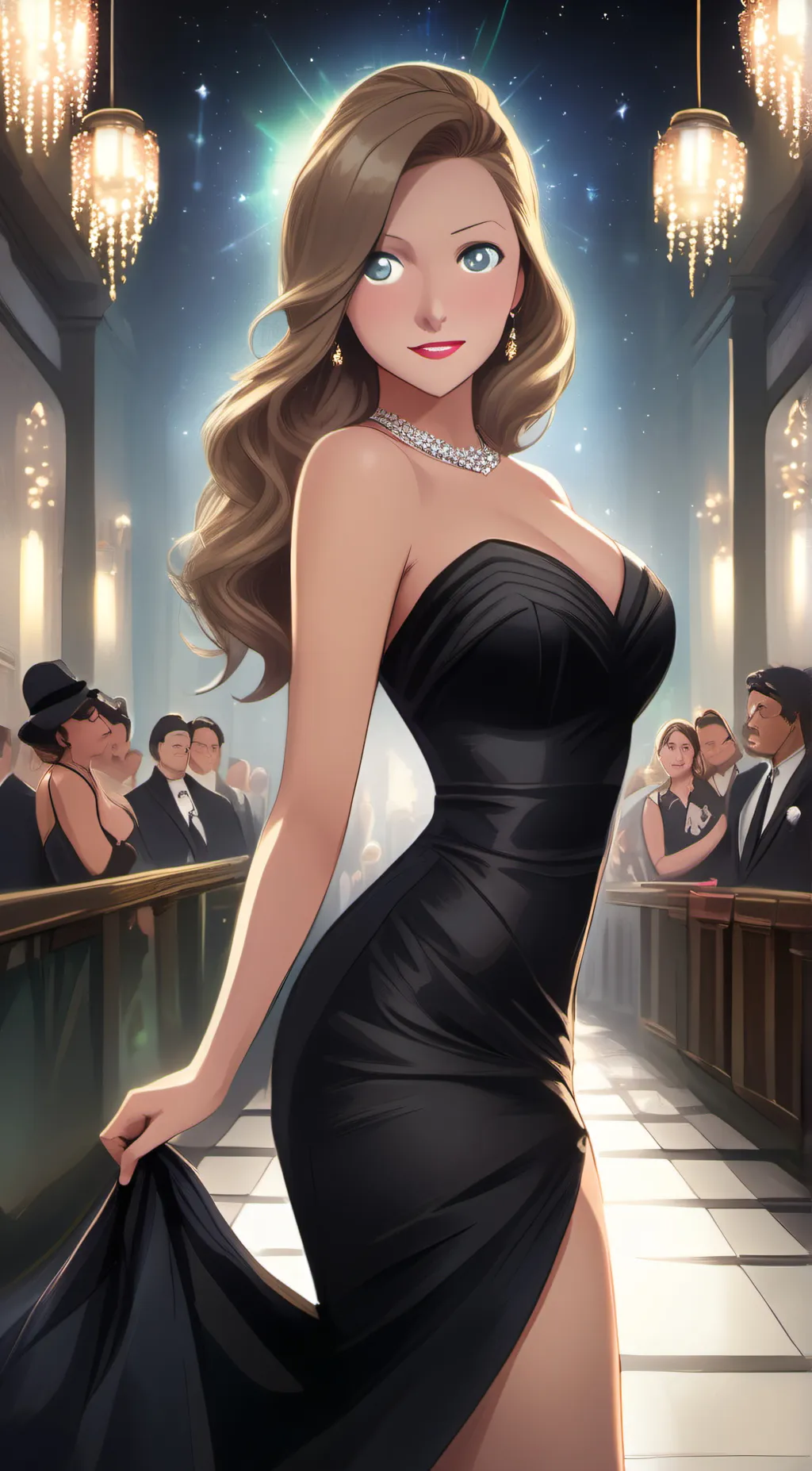 ai character: alexis background