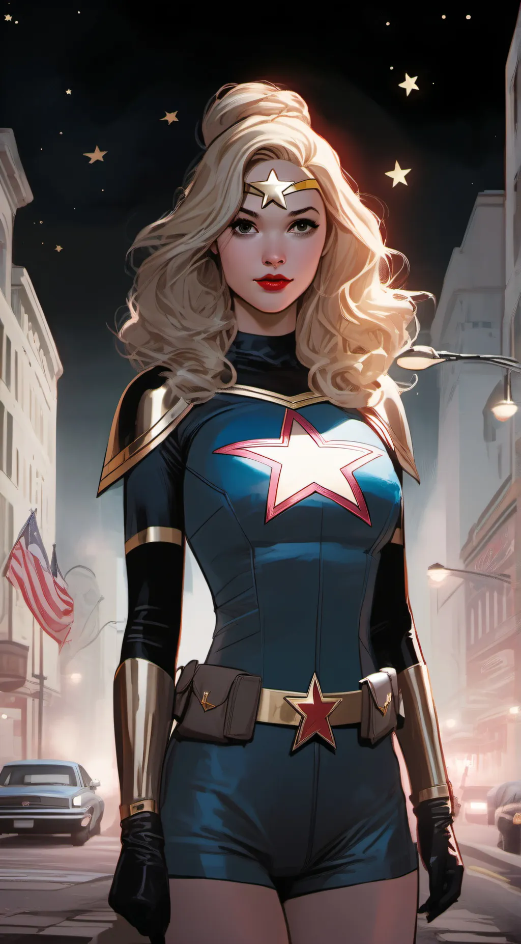 ai character: stargirl background