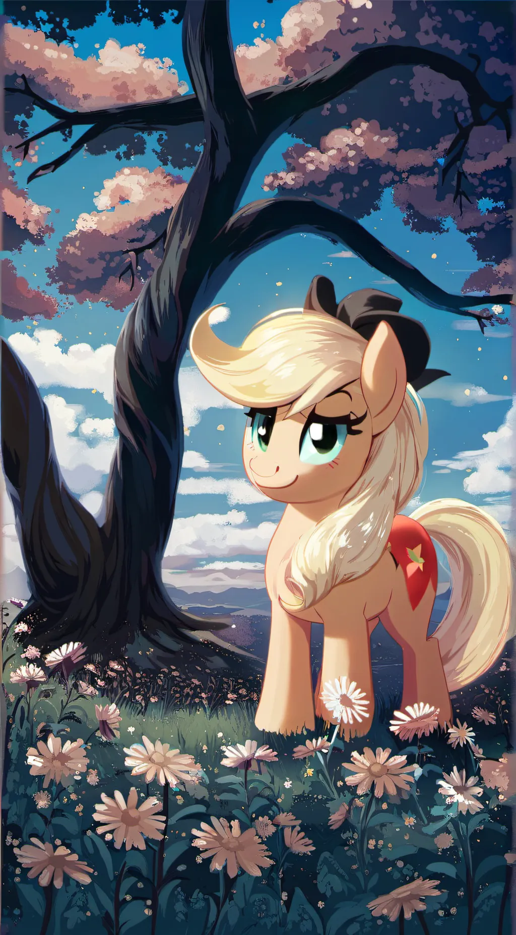 ai character: My little pony background