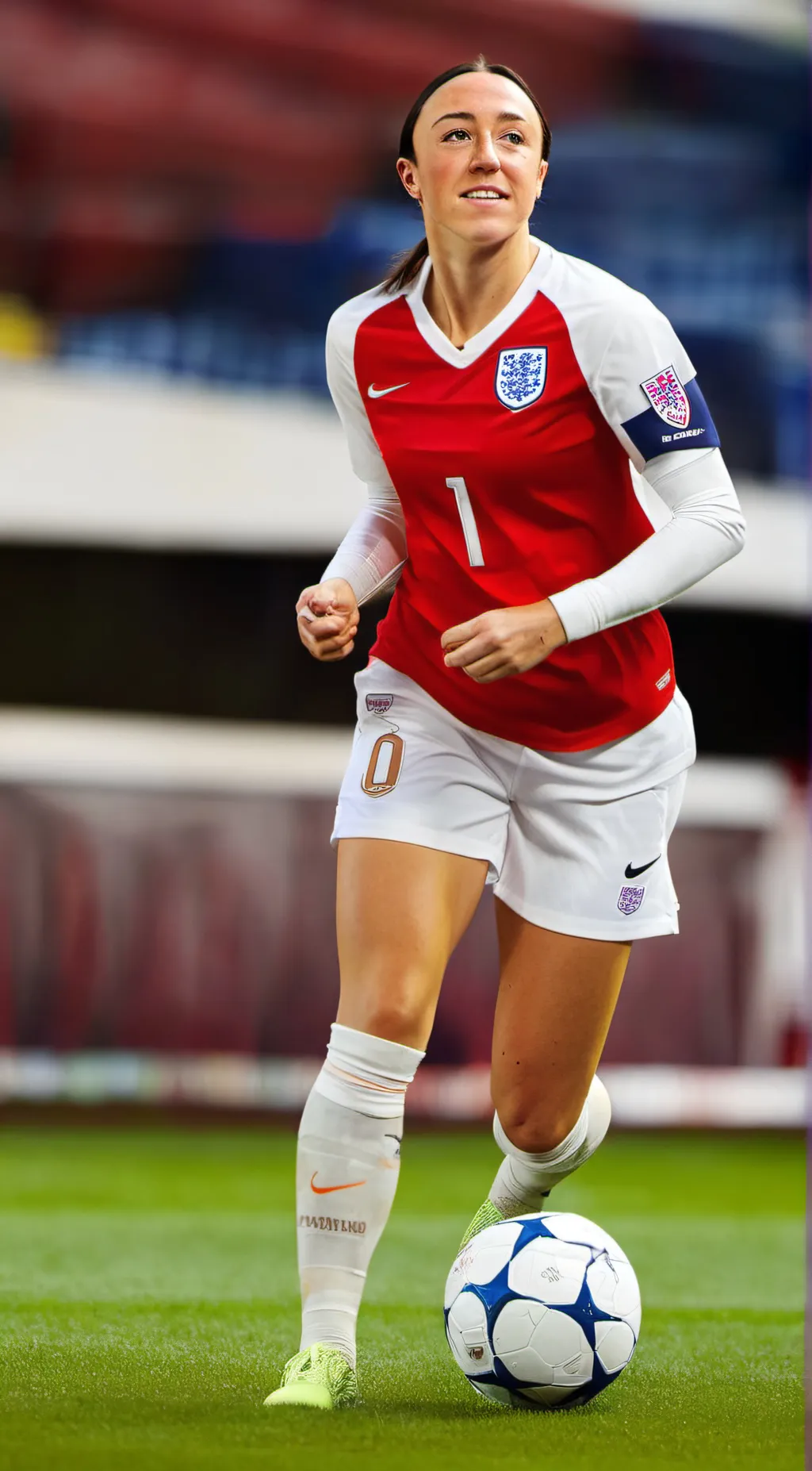 ai character: Lucy bronze  background