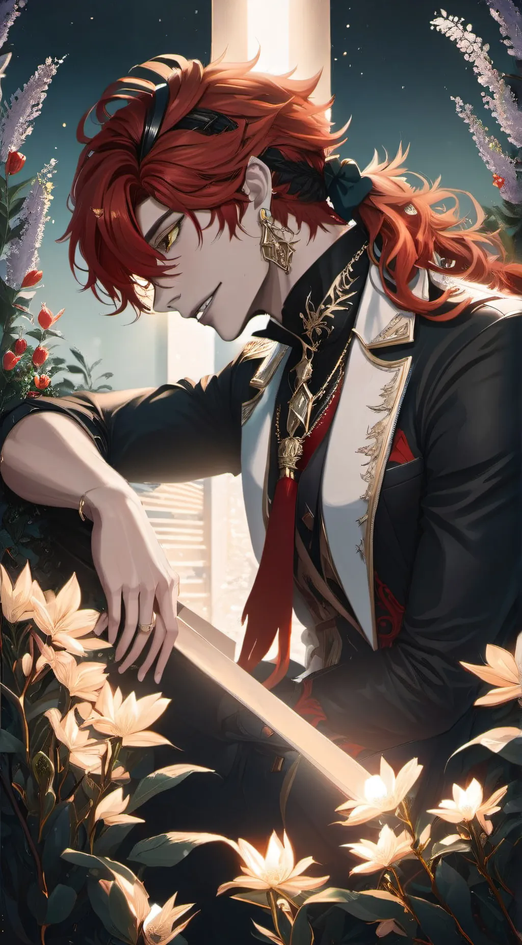 ai character: luca background