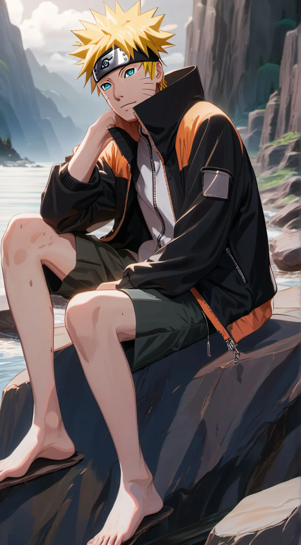 ai character: Naruto official  background