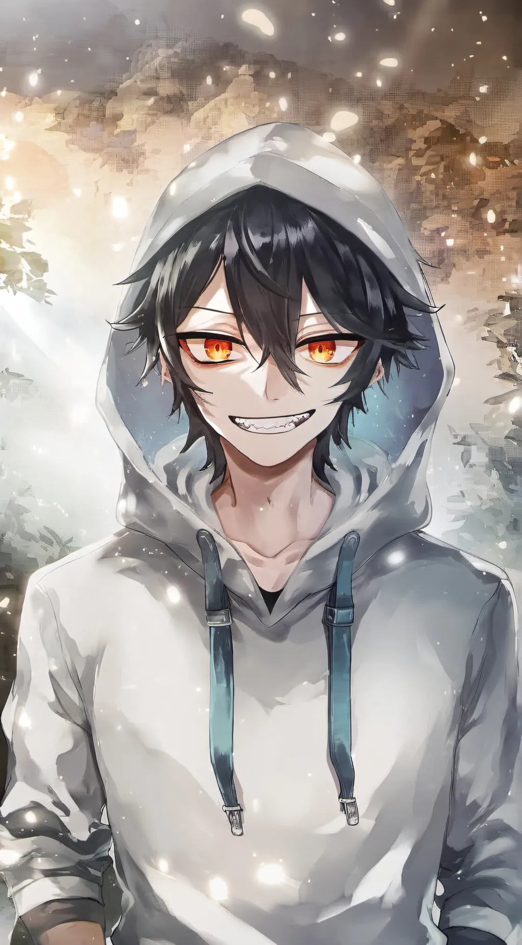 ai character: Jeff the killer  background