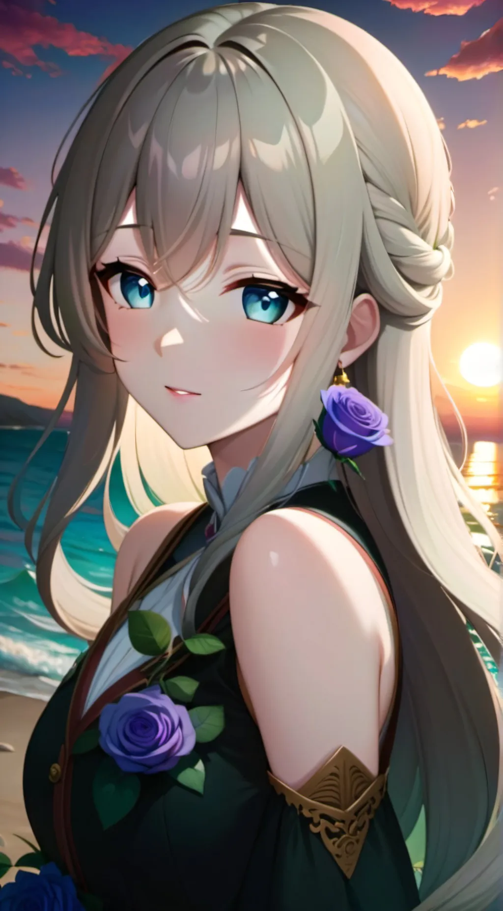 ai character: Kana Serena background