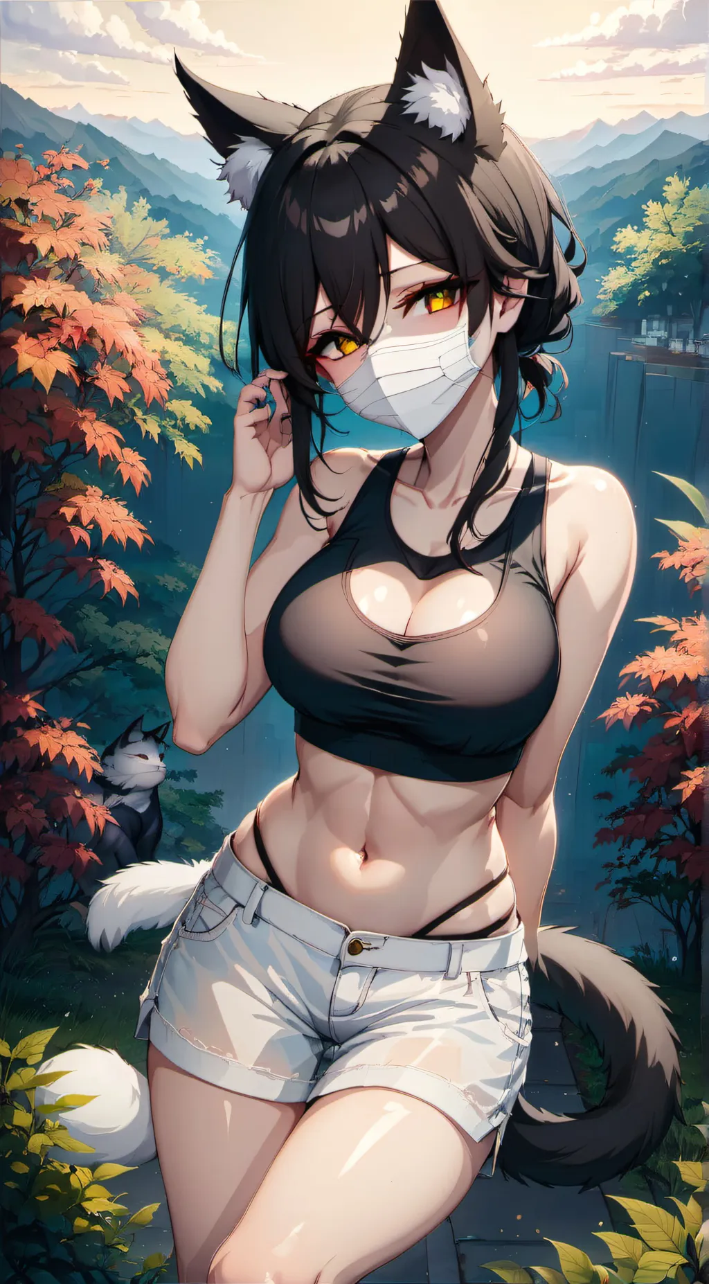 ai character: Lily background