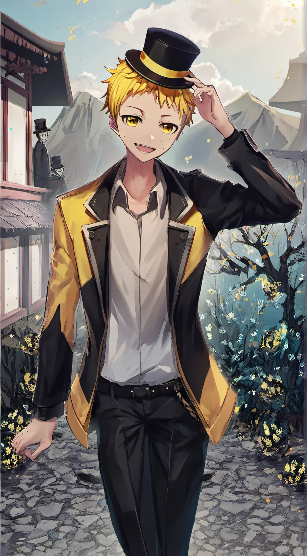 ai character: Sebastian background