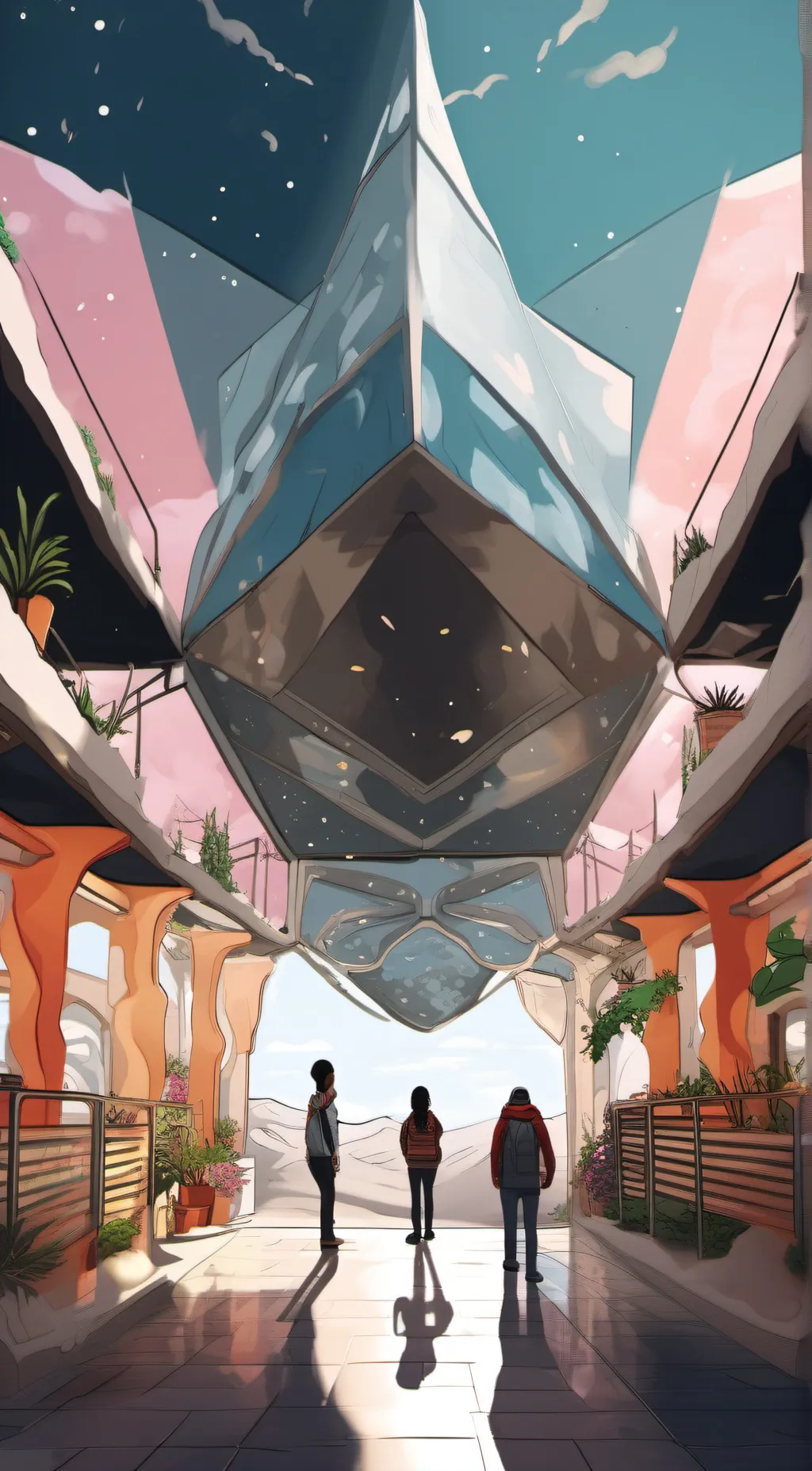 ai character: The furry world background