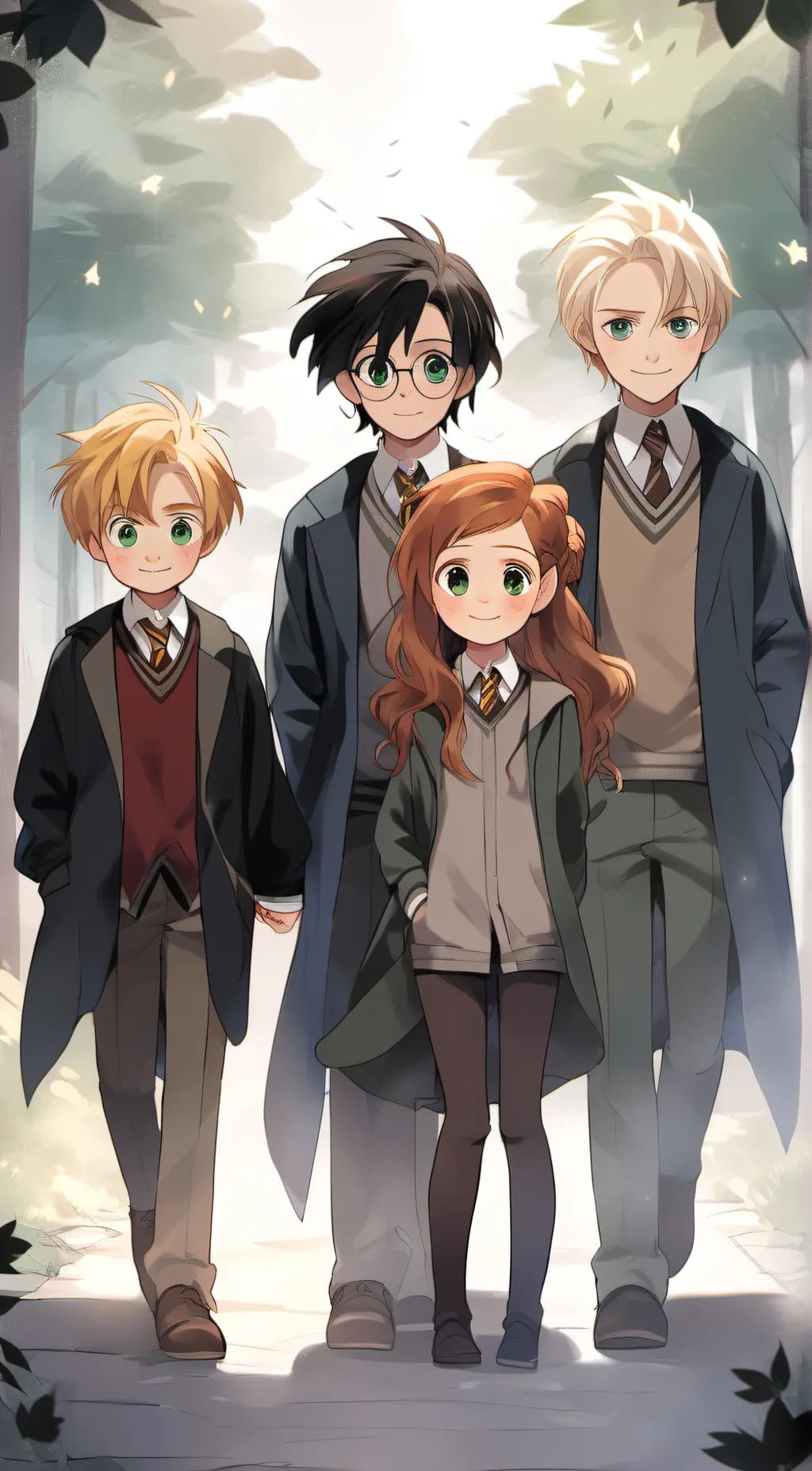ai character: hp group chat😜 background