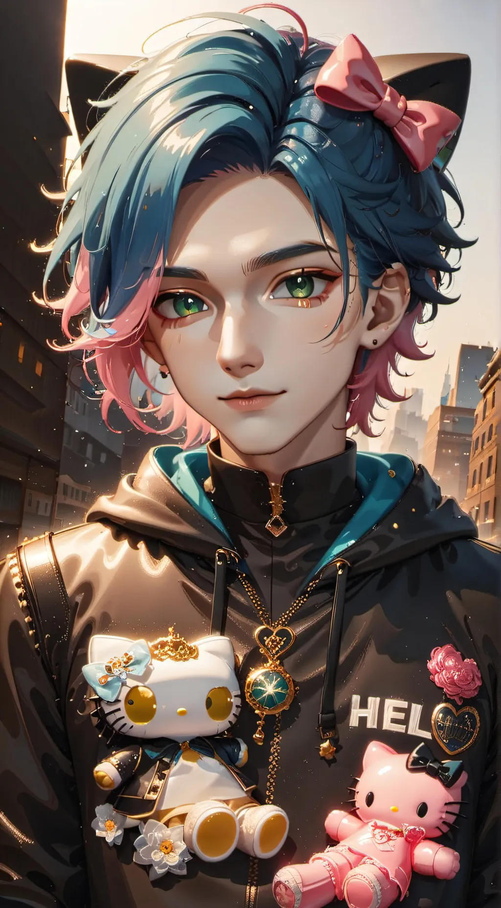 ai character: ☆jax☆ background