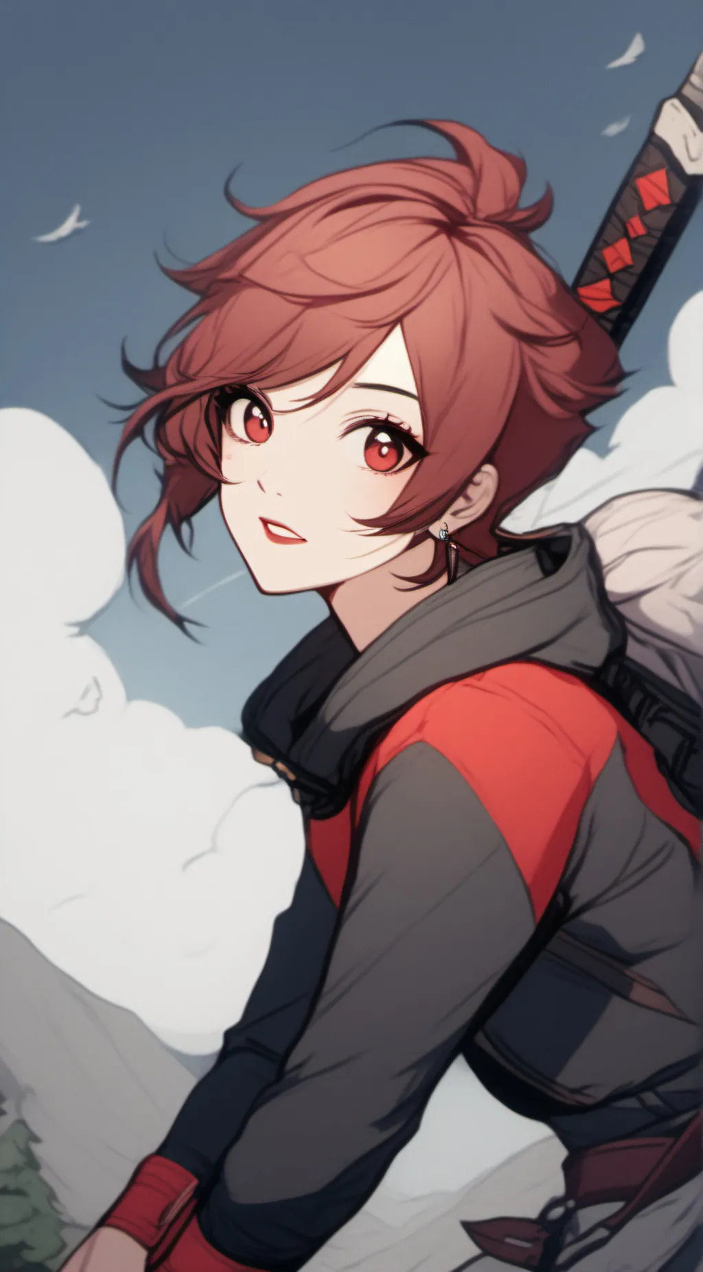 ai character: Ruby background