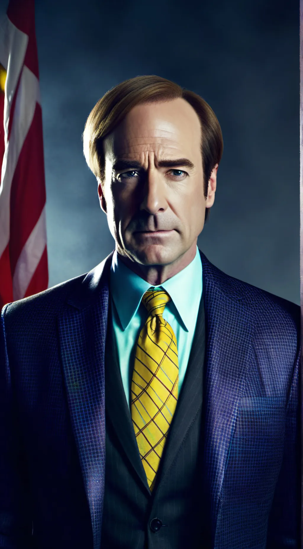 ai character: Saul Goodman background