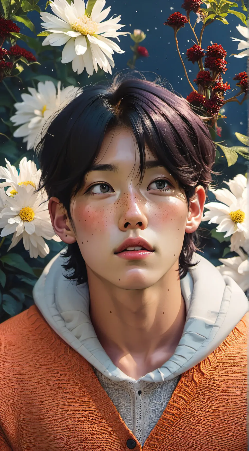 ai character: 🌻💕AJ🌷 background