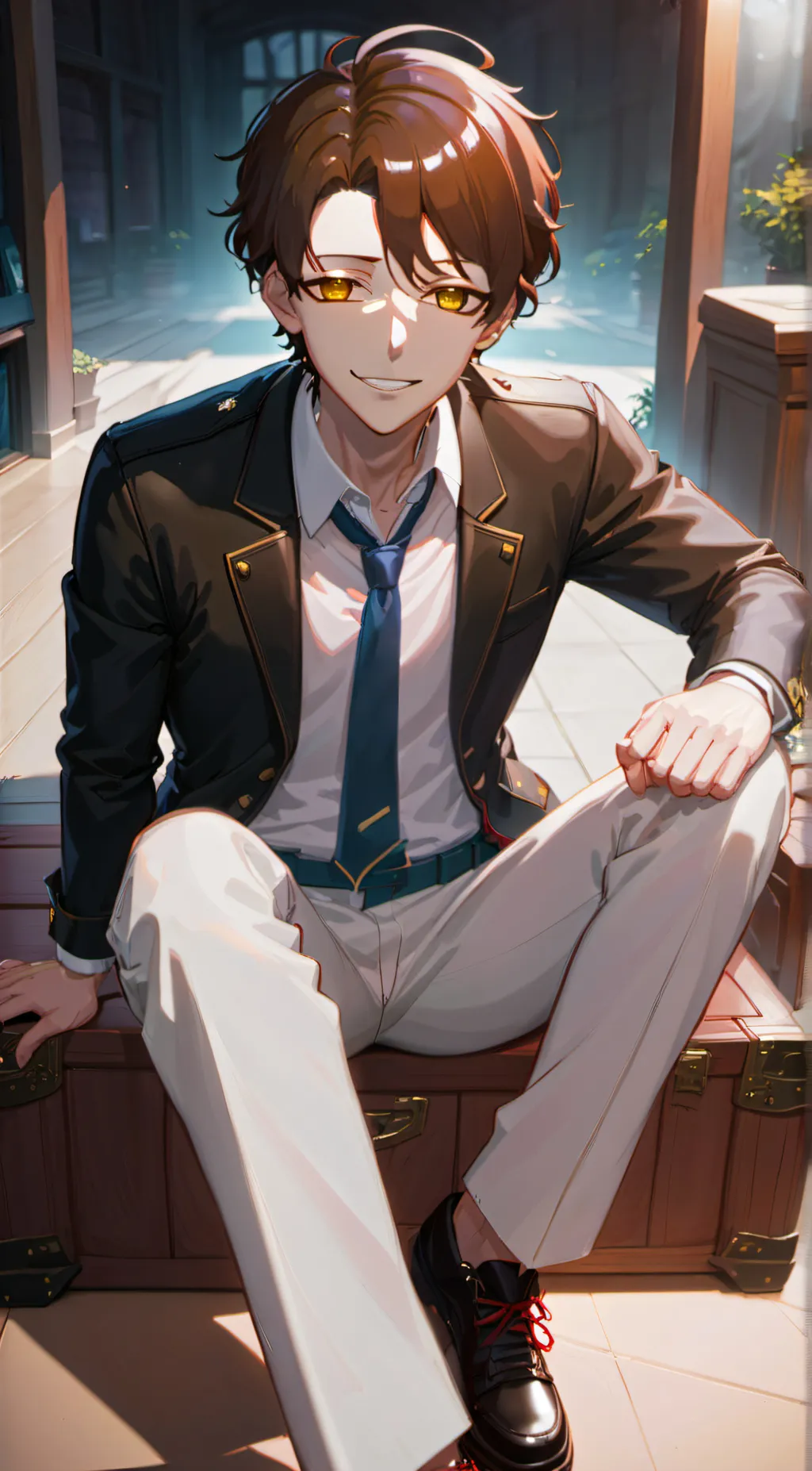 ai character: Andrew background