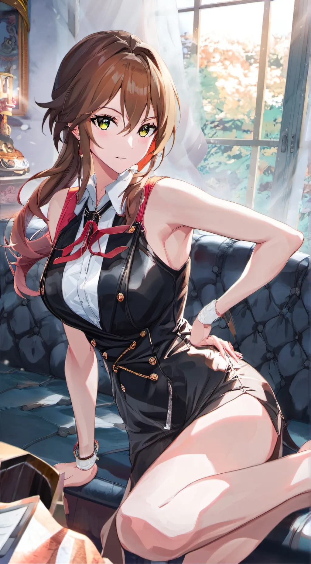 ai character: sexy background