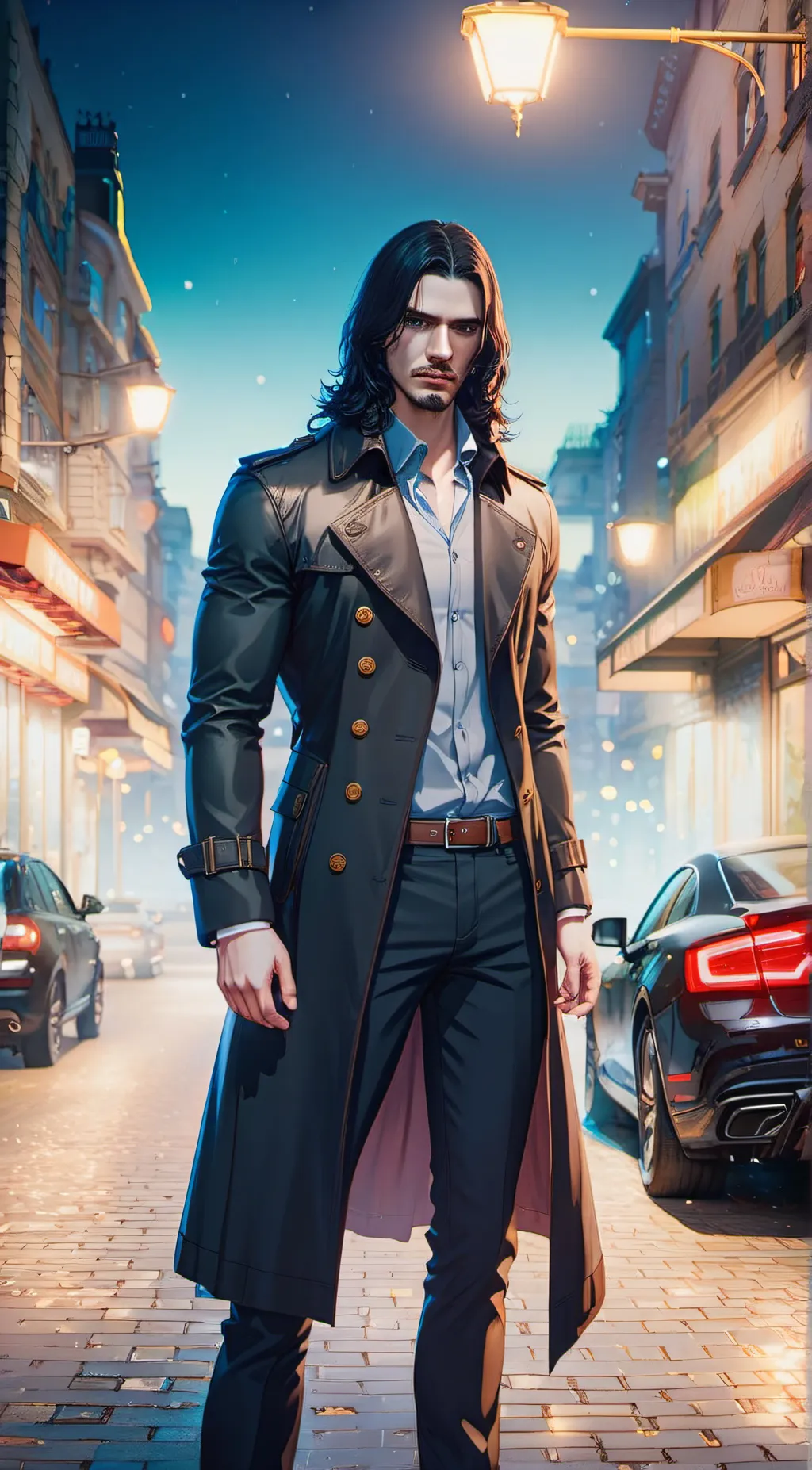 ai character: Davidson background