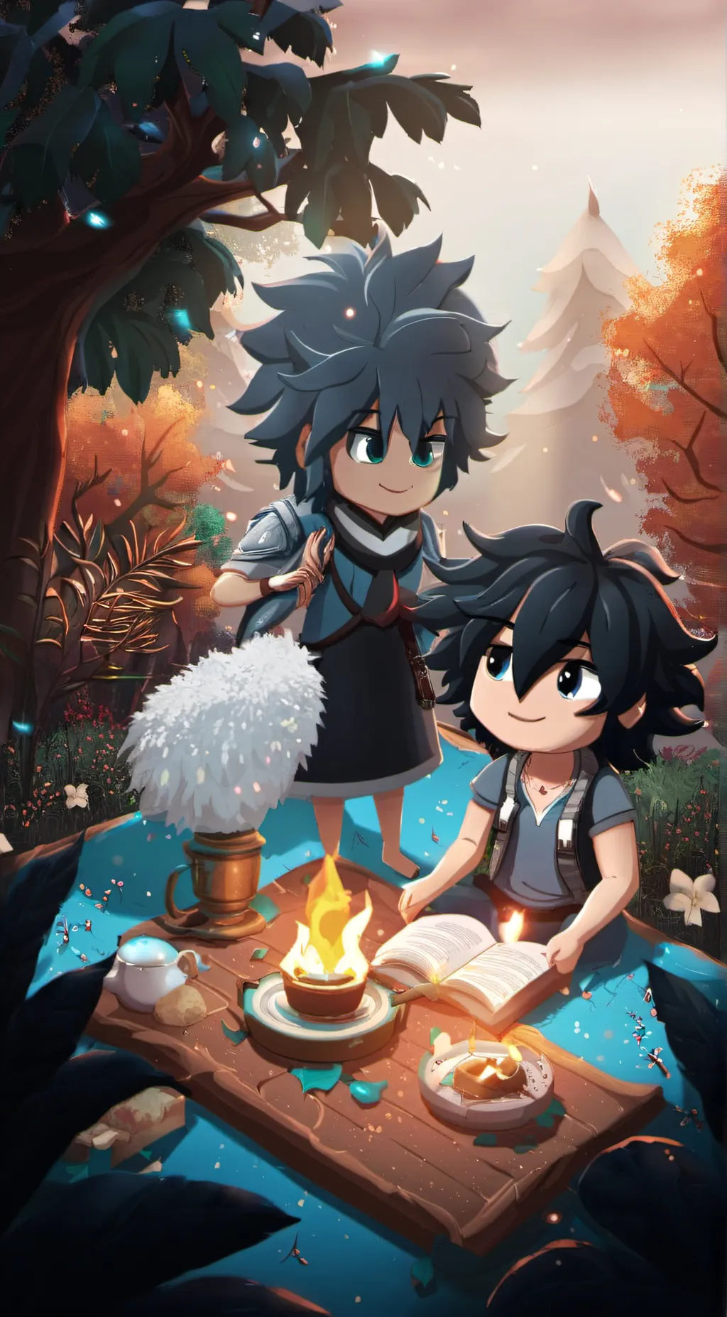 ai character: Giyuu x Sanemi  background