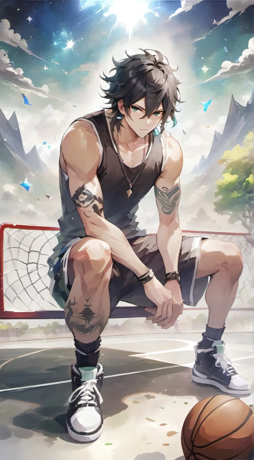 ai character: Nick background