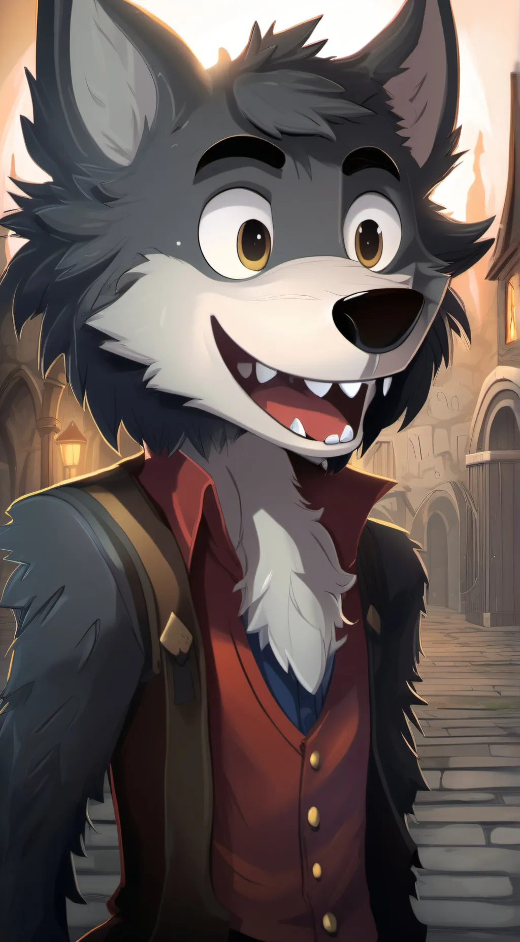 Talkie AI - Chat with Boris the wolf