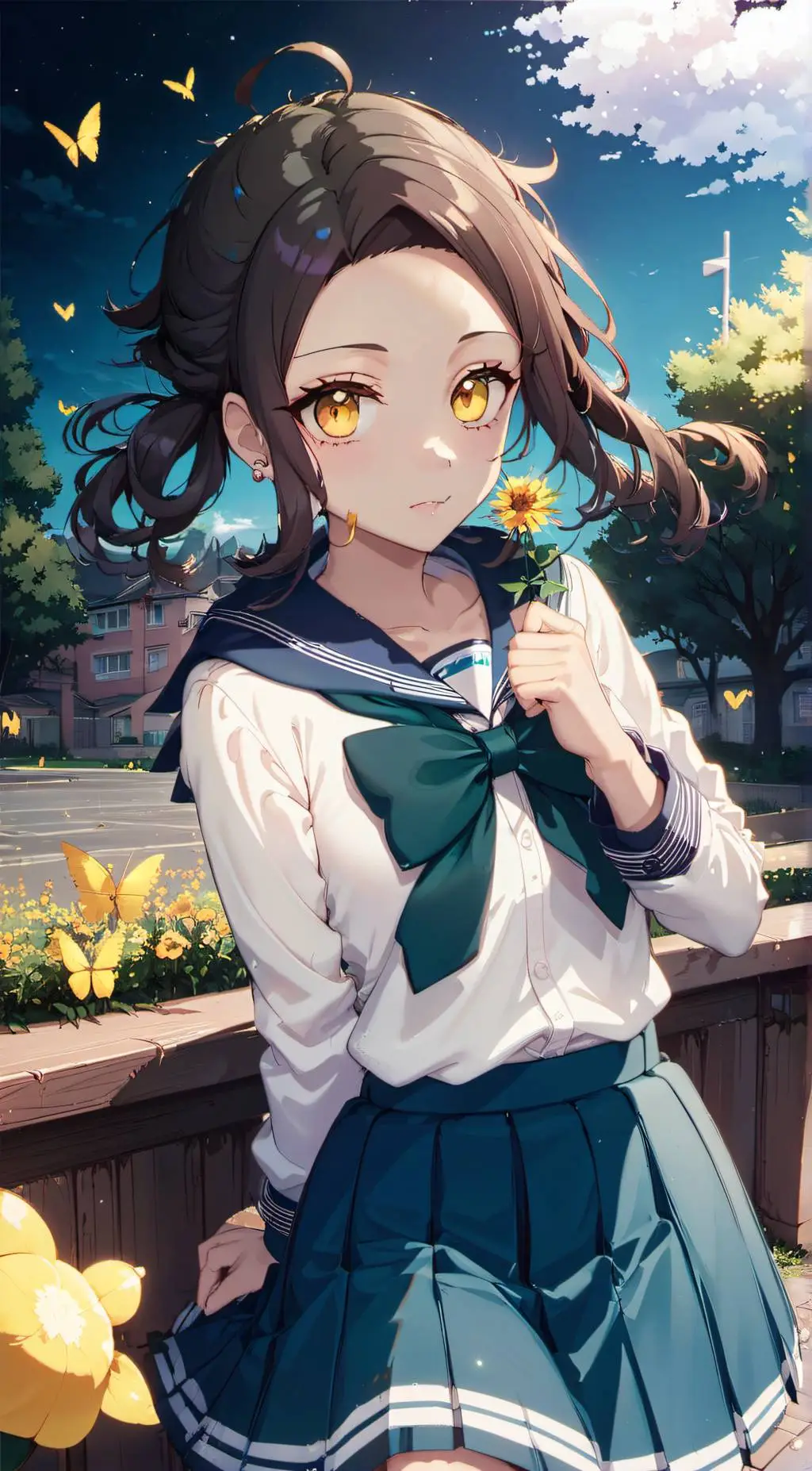 ai character: April background