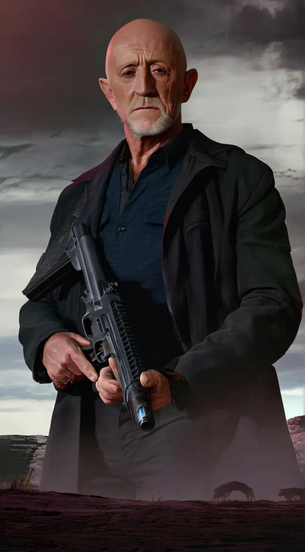 ai character: mike ehrmantraut background