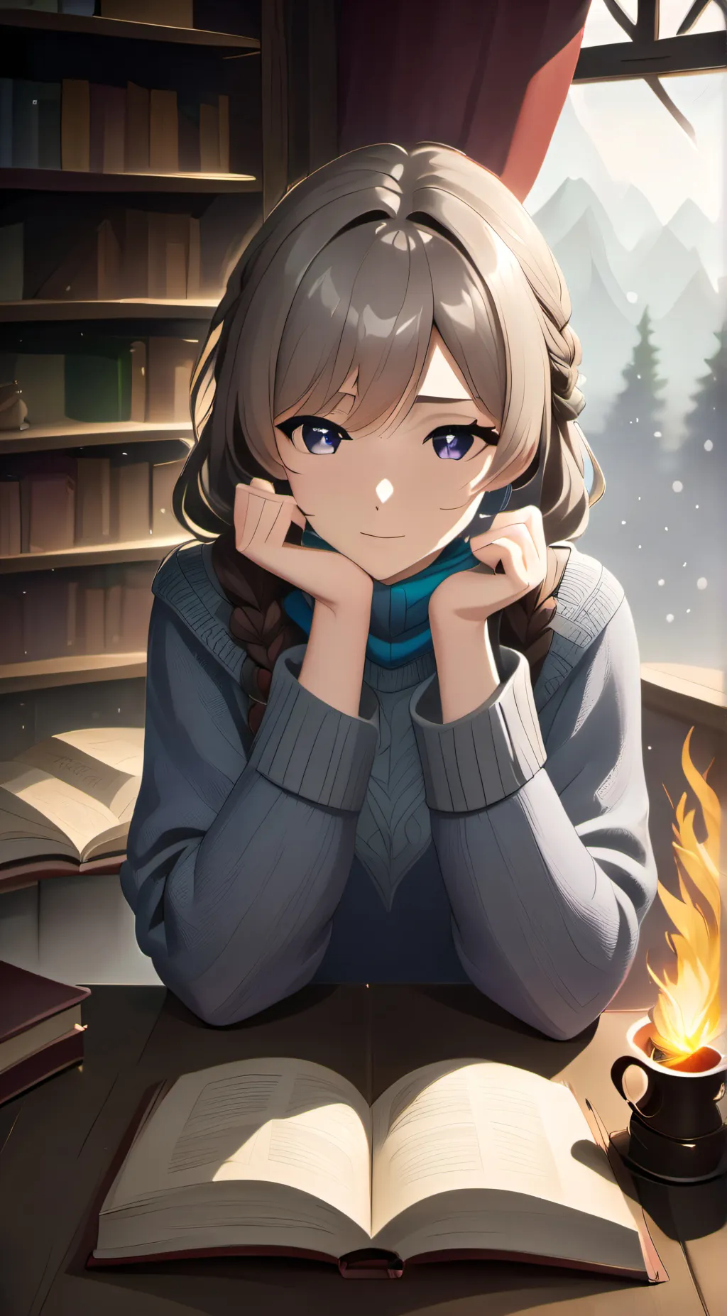 ai character: Amelia background