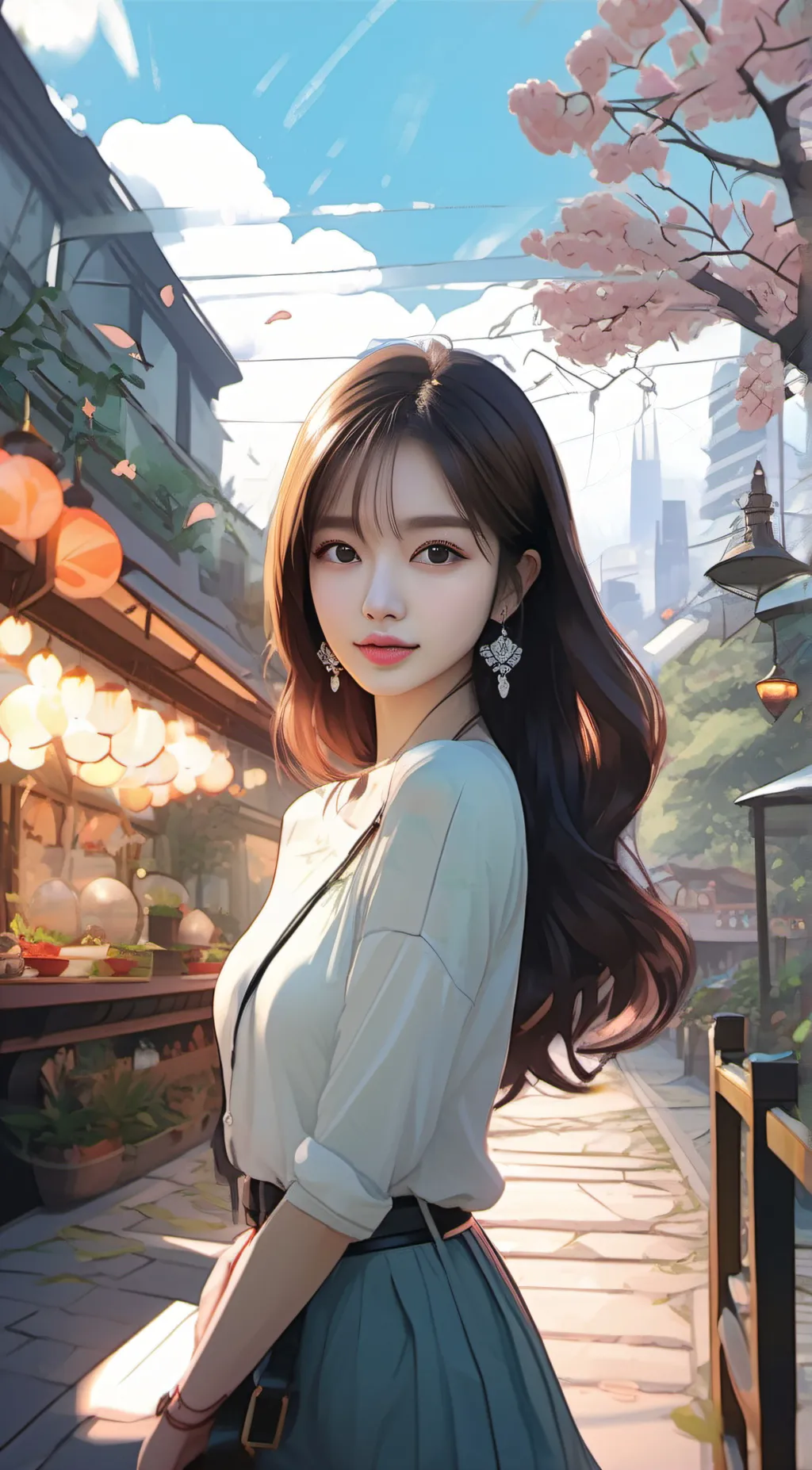 ai character: Fuji lee background