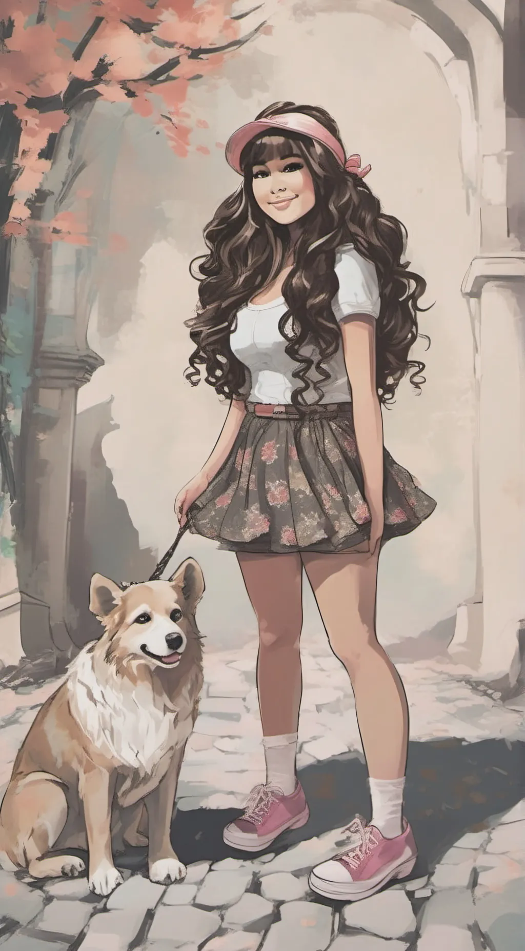 ai character: Viviana  background