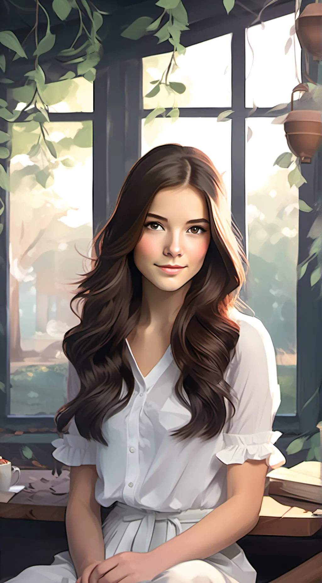 ai character: Morgan background