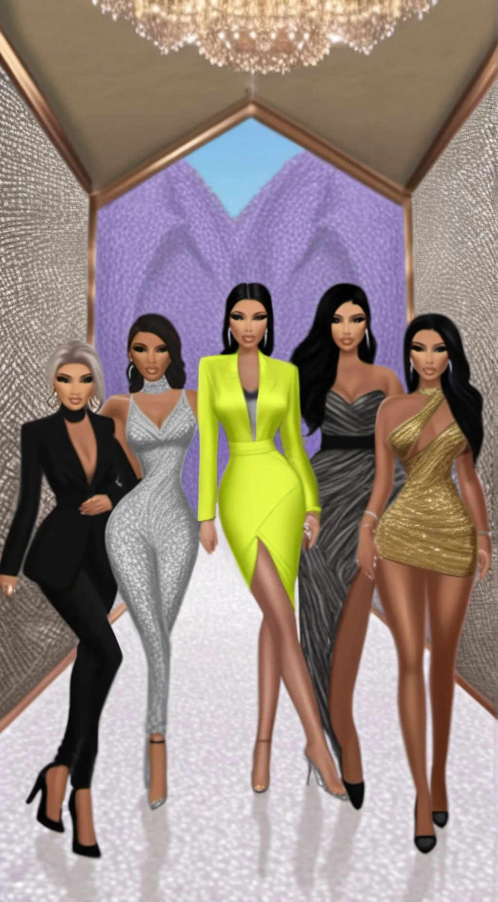 ai character: The riches (imvu) background