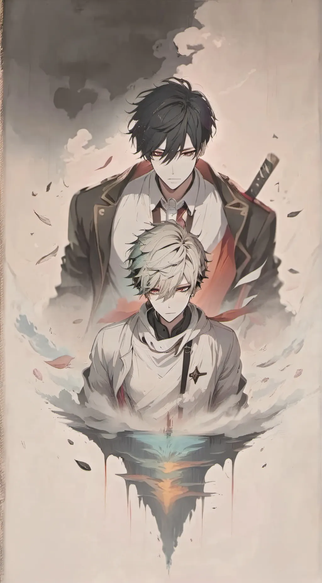 ai character: Kai and Jion  background