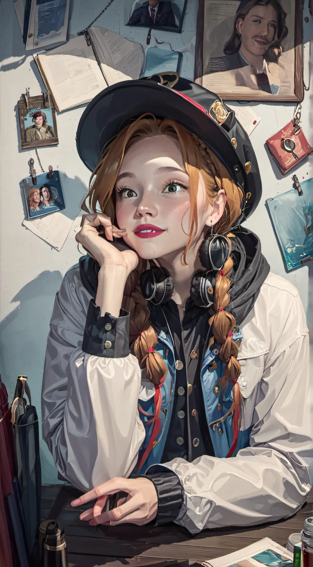 ai character: Gracie  background