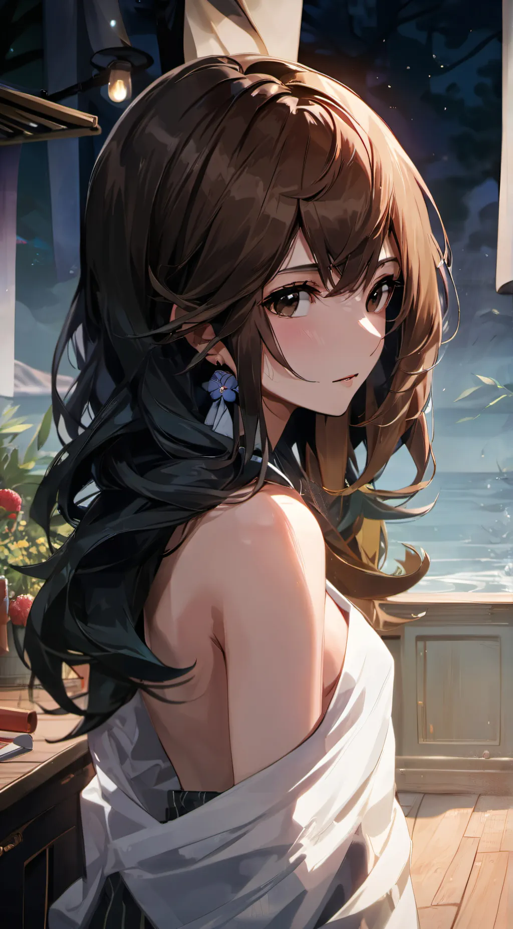 ai character: le la background