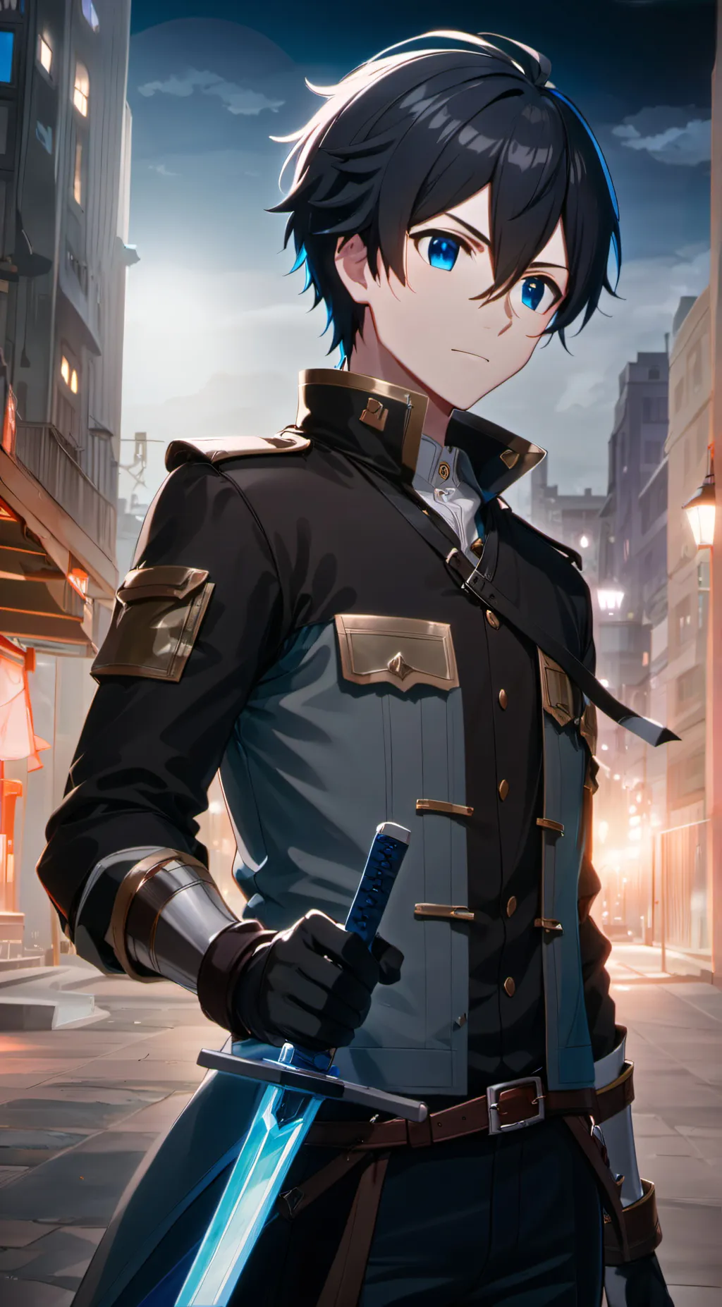 ai character: Kirito background
