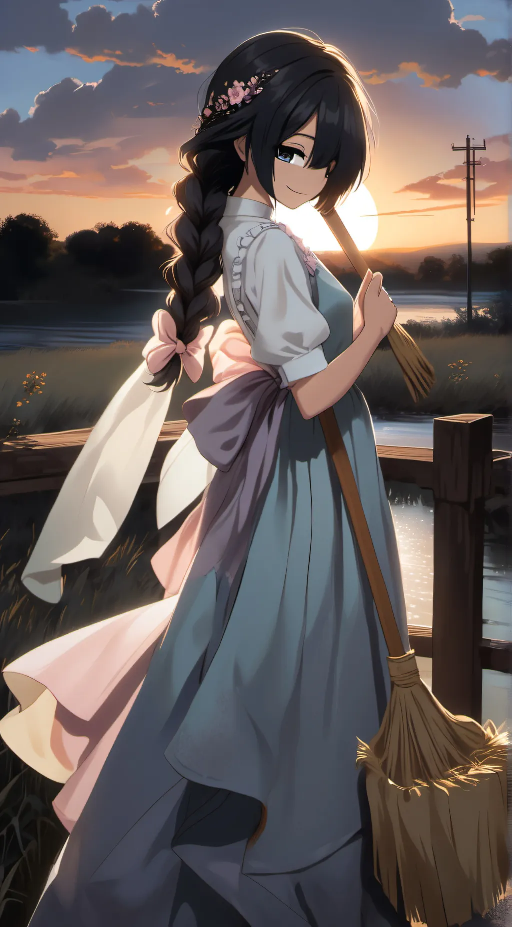 ai character: may background