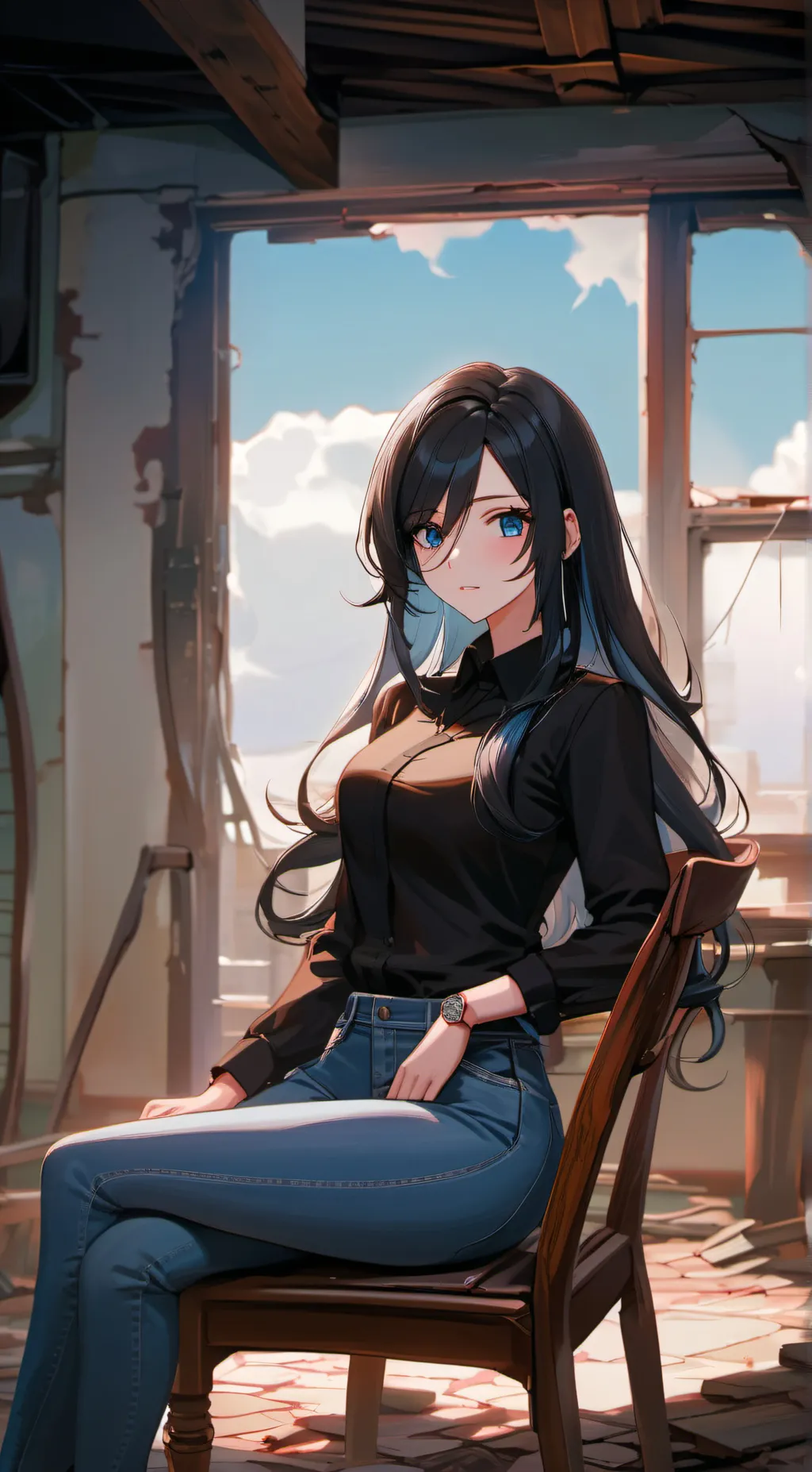 ai character: Vixen background