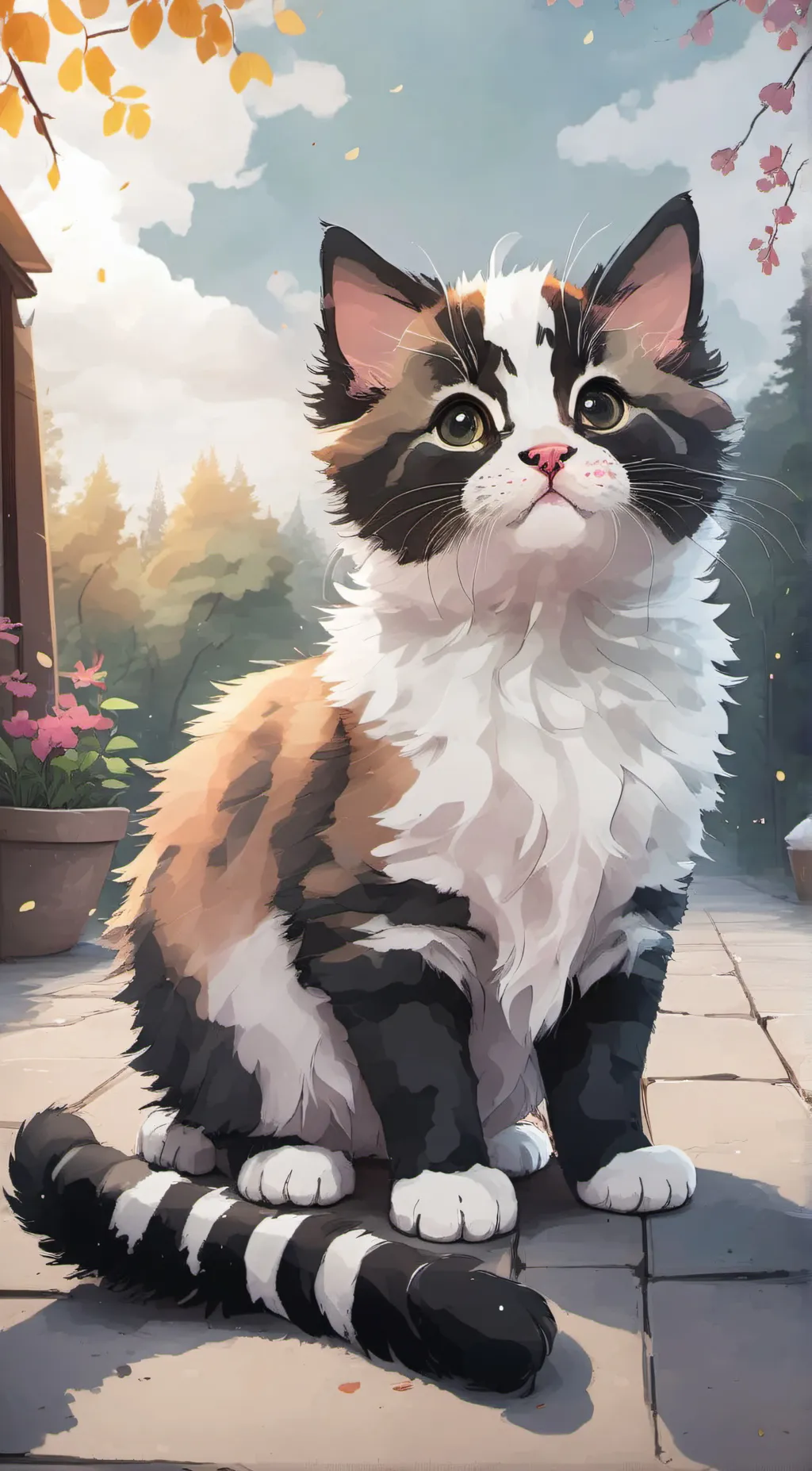 ai character: Pammy background