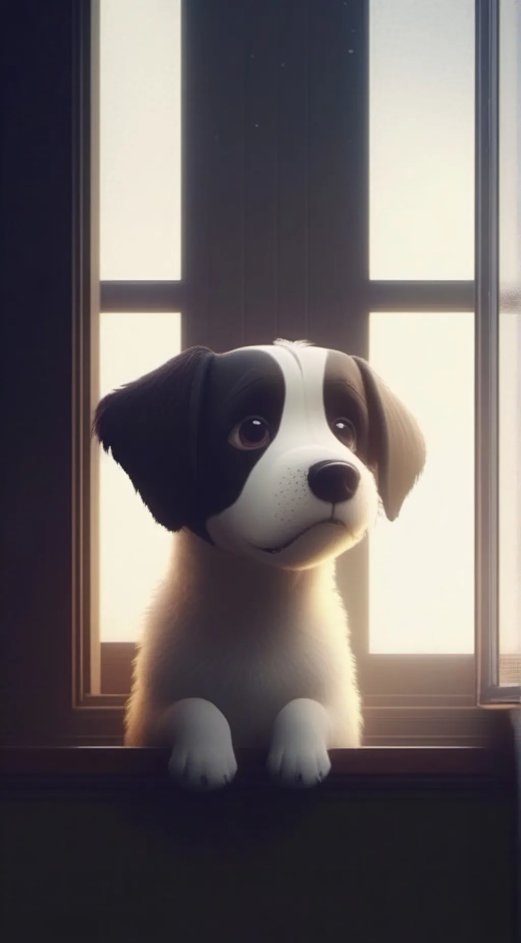 ai character: pup background