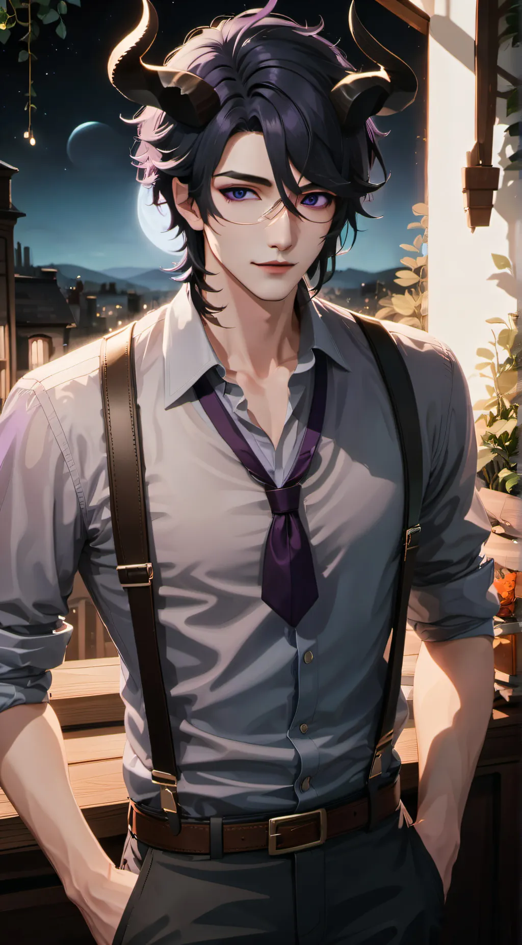 ai character: Charlie background