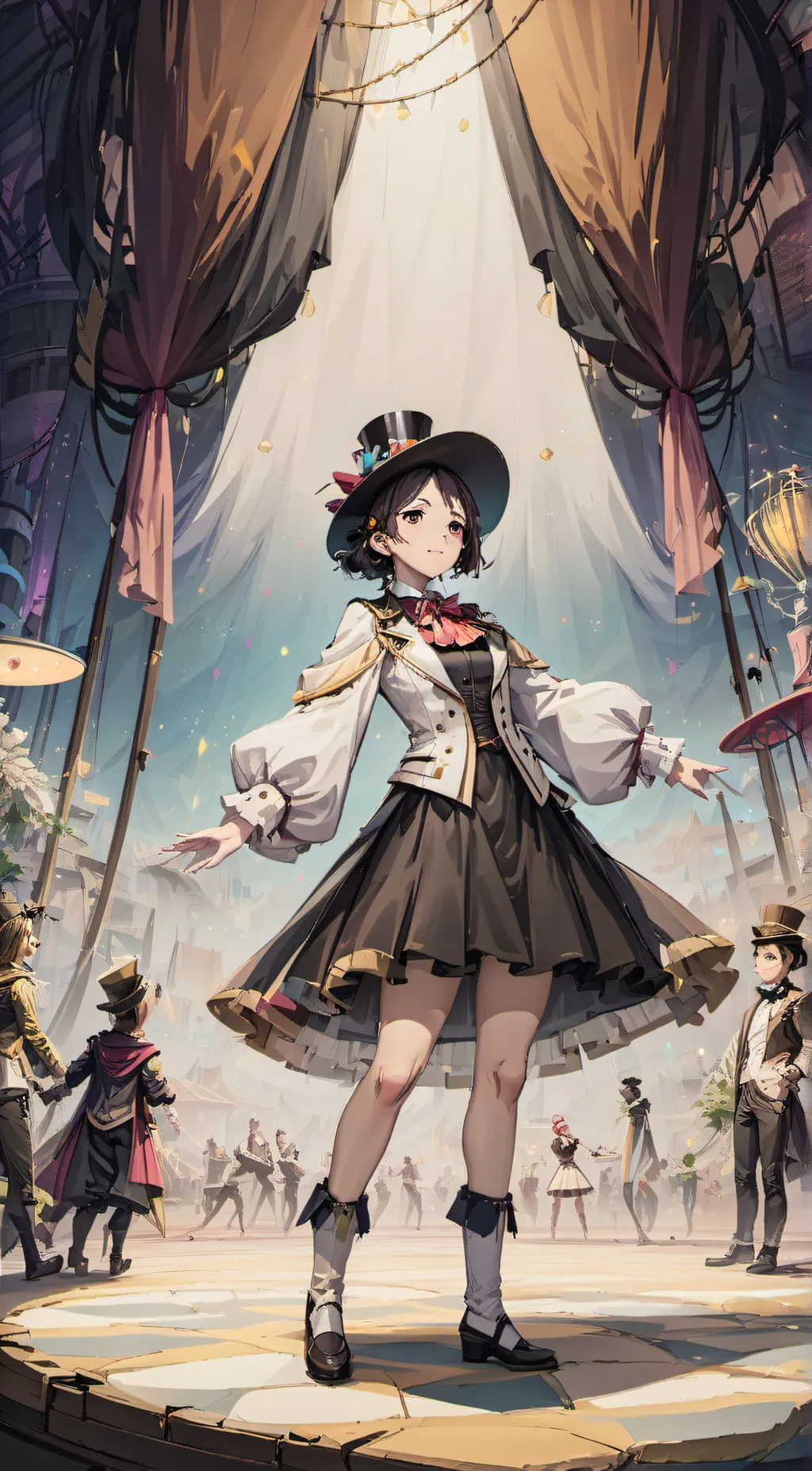 ai character: pomni background