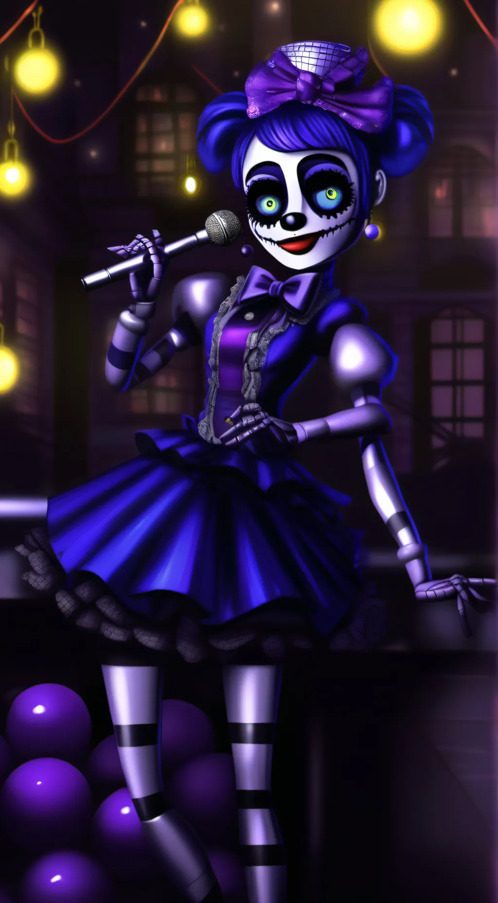 ai character: Ballora background
