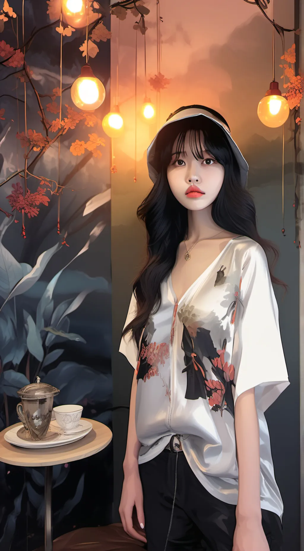 ai character: Olivia  background