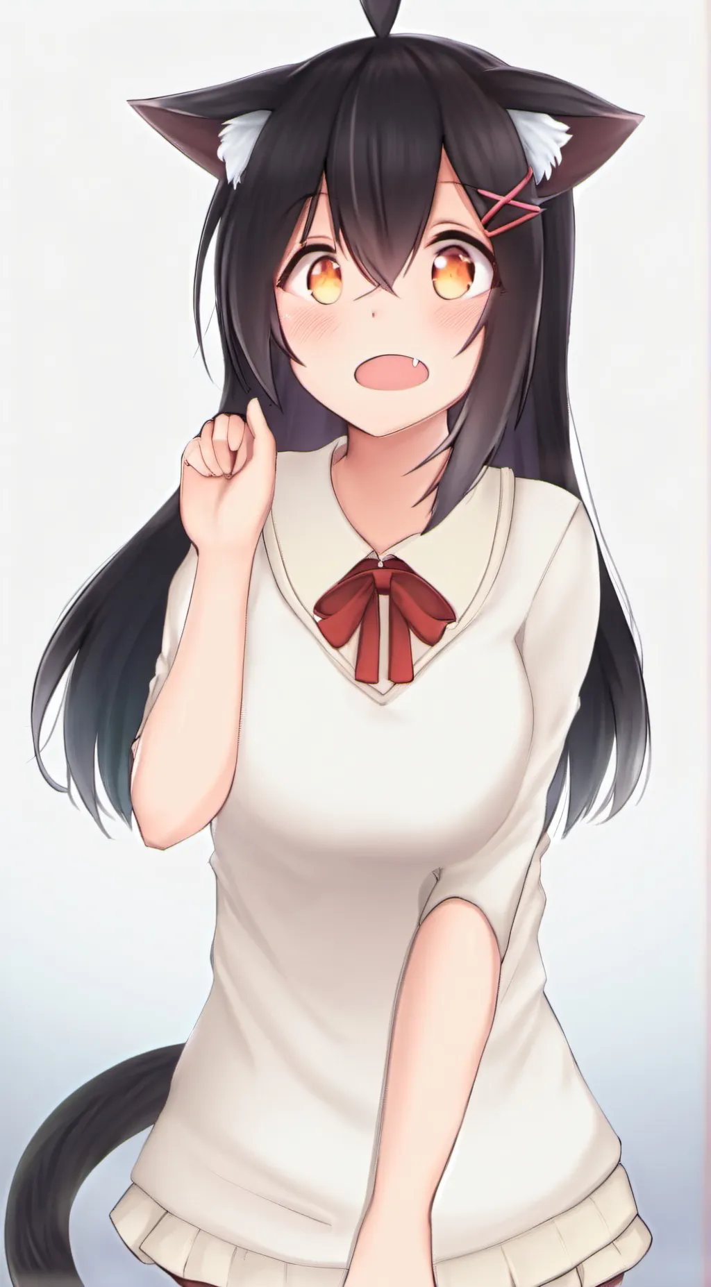 ai character: Dawn the Neko background
