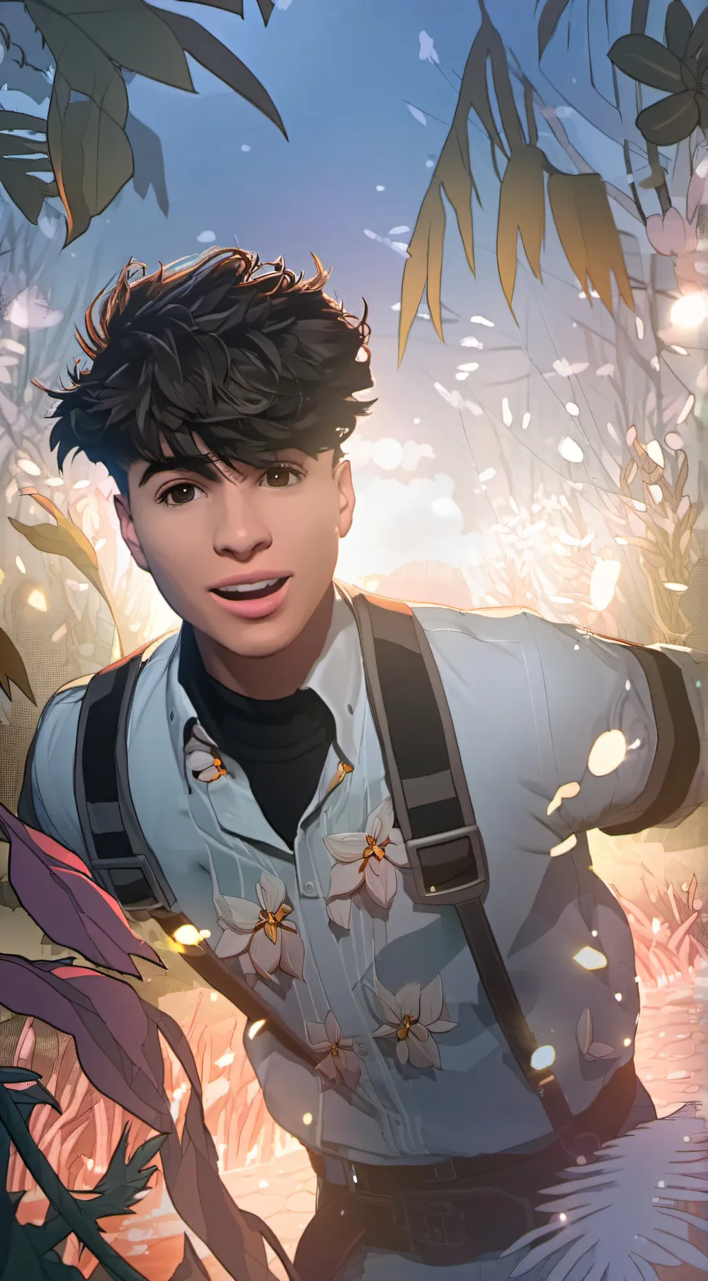 ai character: kris8an background