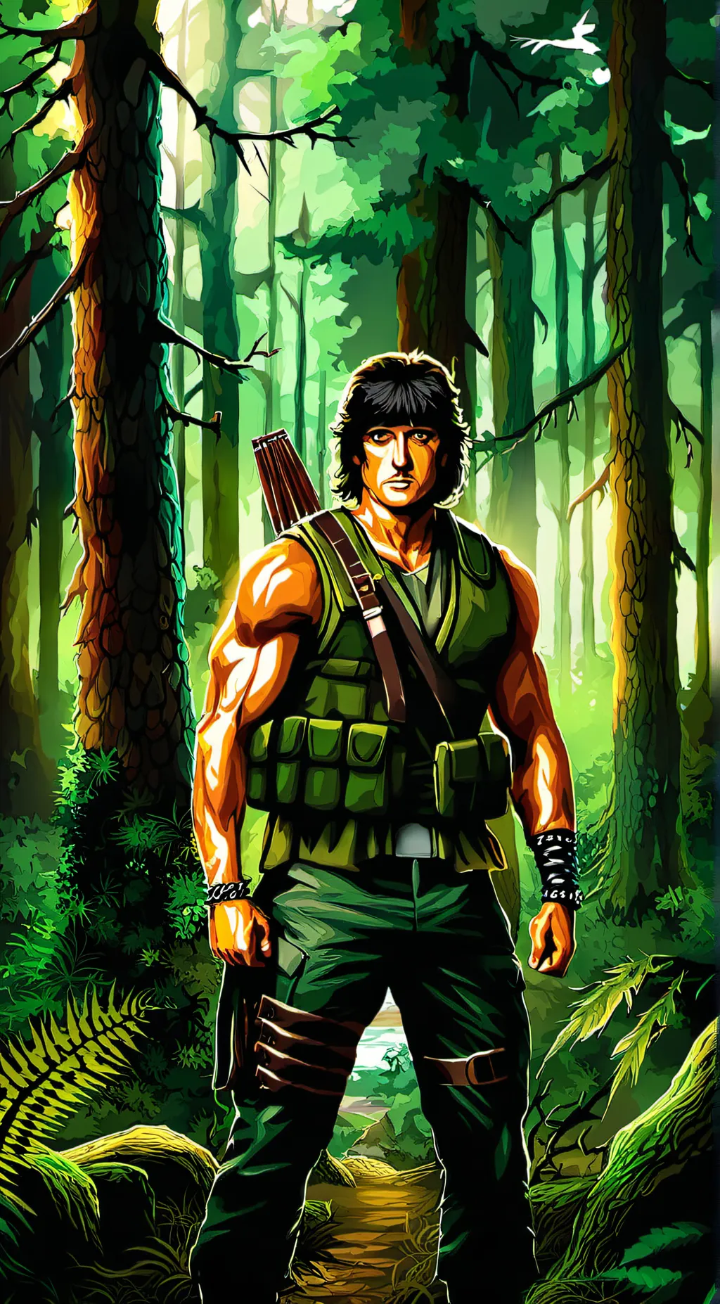 Talkie AI - Chat with John Rambo