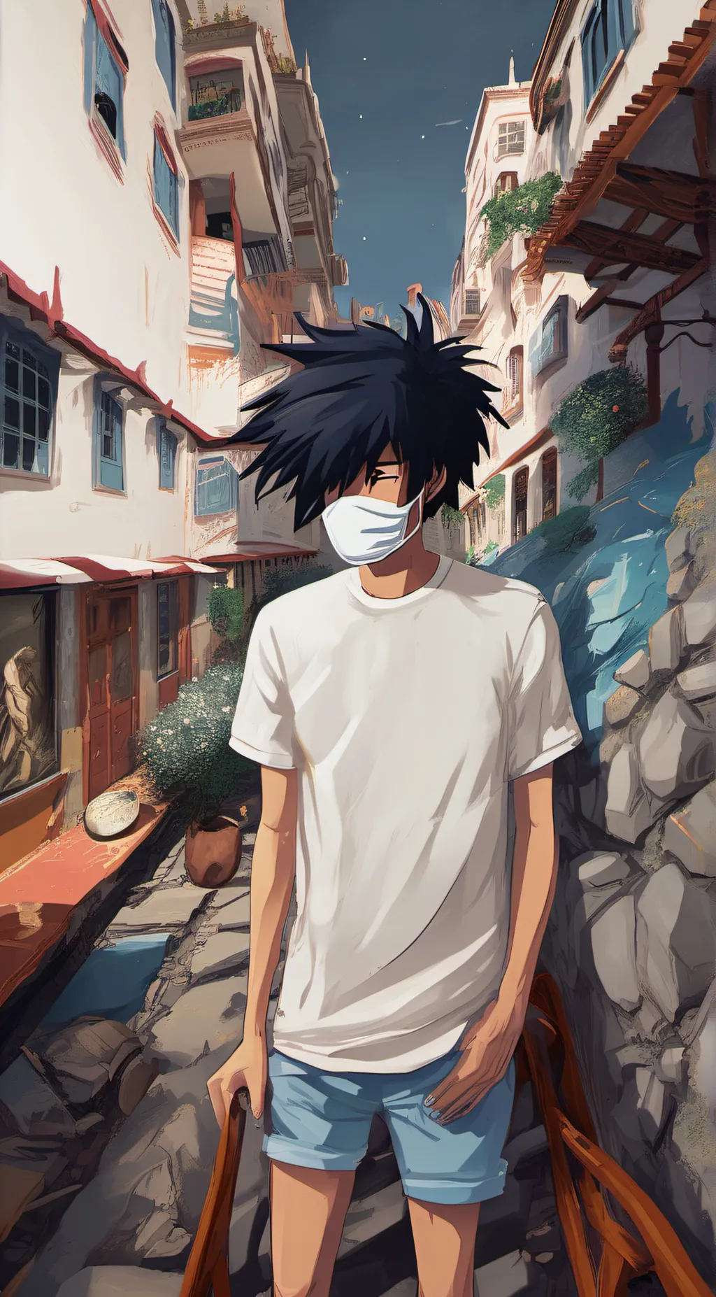 ai character: Aron background