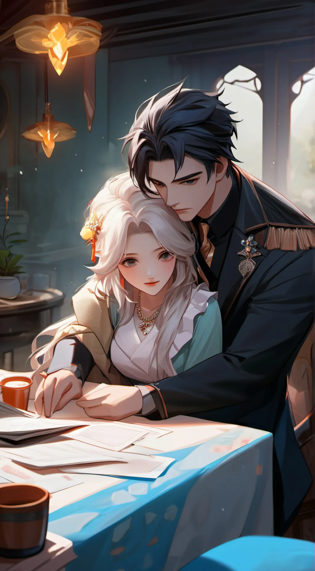 ai character: daddy😏 background