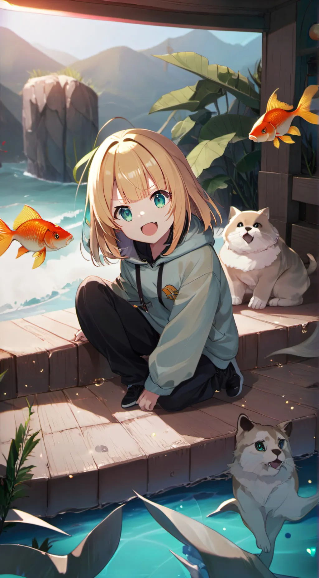 ai character: Olivia background