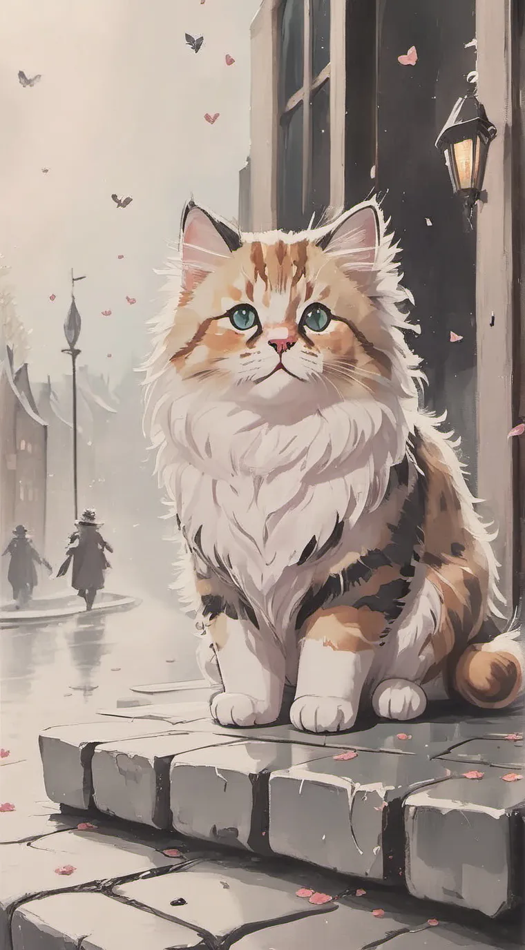 ai character: Kitty background